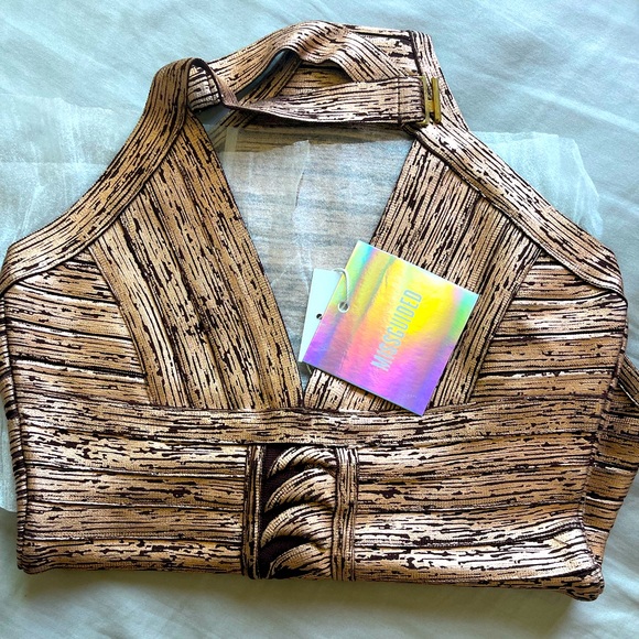 Rose Gold bandage swimsuit - Picture 6 of 6